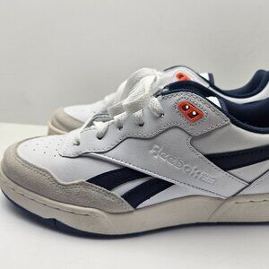 Reebok Unisex BB 4000 Basket Ball Navy White Sneakers Womens Sz 8.5 Mens Sz 7